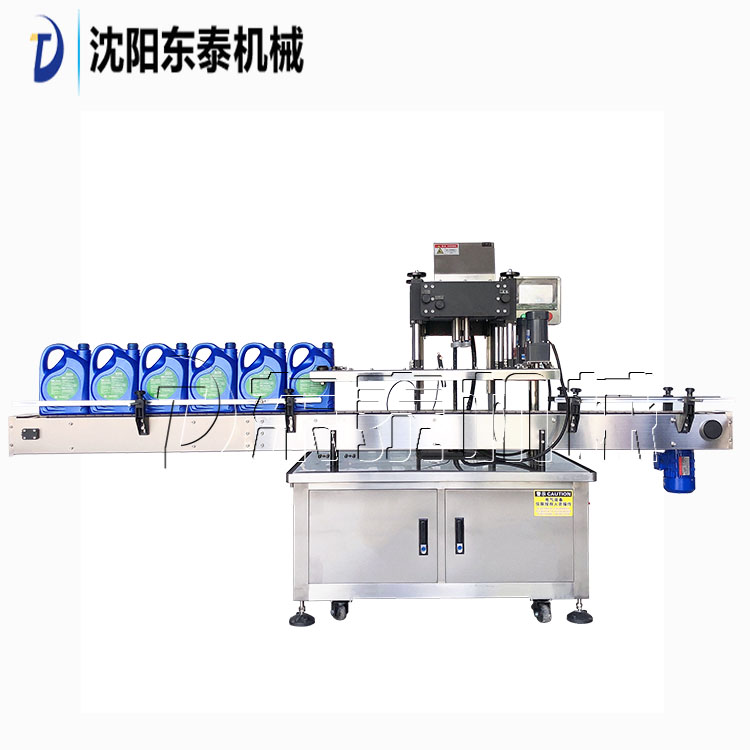 全自動(dòng)潤滑油旋蓋(gai)機(jī)